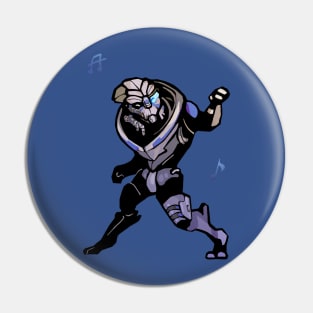 Garrus Dance Pin