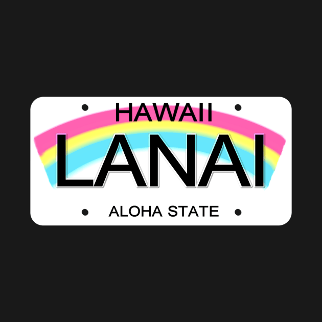 Leilani Hawaii License Plate by Mel's Designs