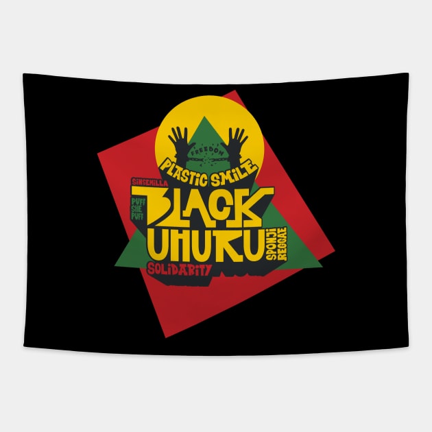 Harmony Echoes: Celebrating the Legacy of Black Uhuru Tapestry by Boogosh