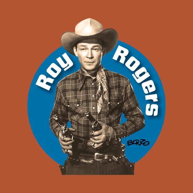 Roy Rogers-3-Cowboy by BonzoTee