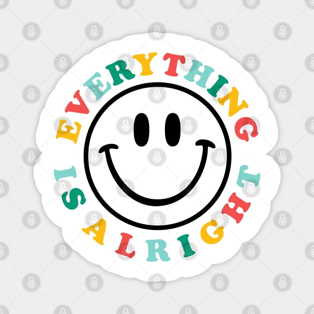 happiness smile Magnet by Truntlessart