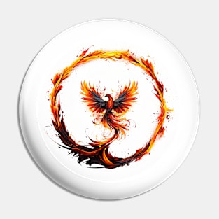 Phoenix Ring Pin