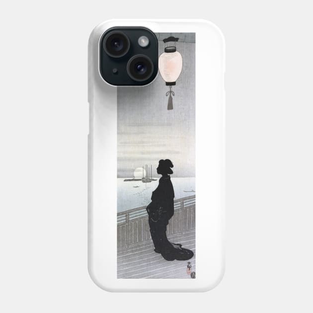 Geisha Ukiyoe Phone Case by topower