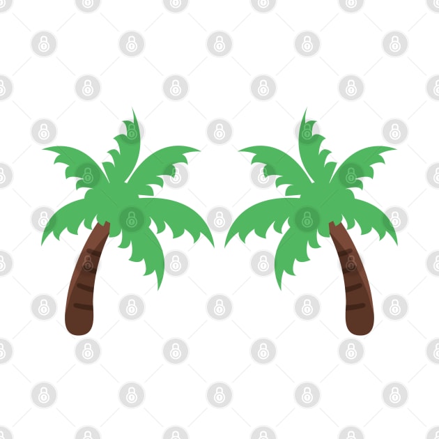 green palm/coconut tree illustration by Artistic_st