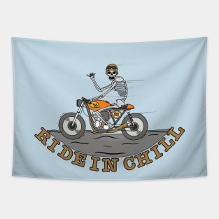 Ride in chill Tapestry