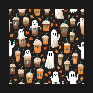 Coffee Sirens and Ghosts Galore T-Shirt