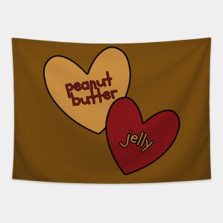 Peanut Butter and Jelly #PB and J Tapestry