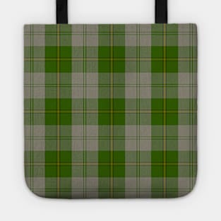 Cunningham Dress Green Dancers Plaid Tartan Scottish Tote