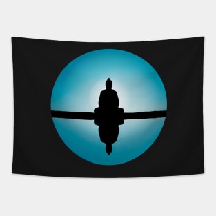 zen buddha meditation Tapestry