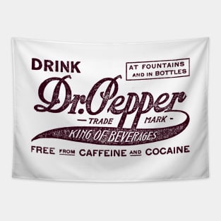 Dr. Pepper - King of Beverages Tapestry