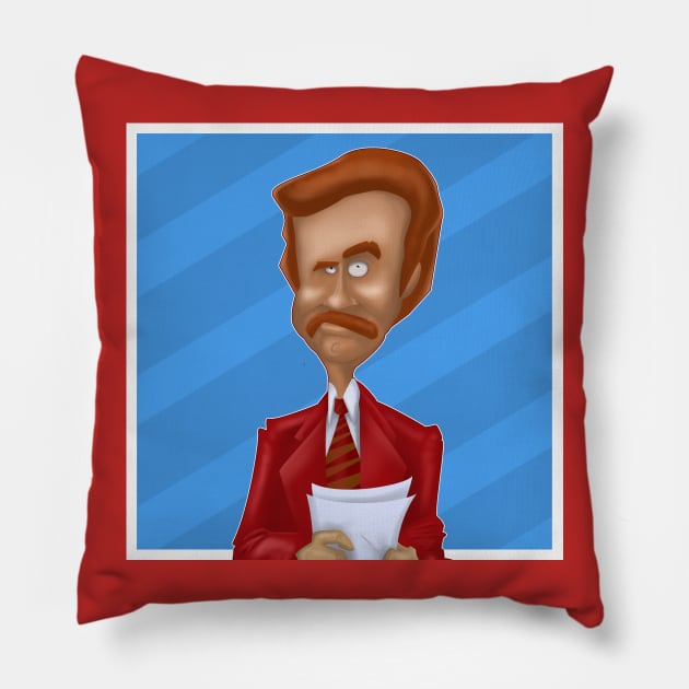 Stay Classy Pillow by derekrstewart