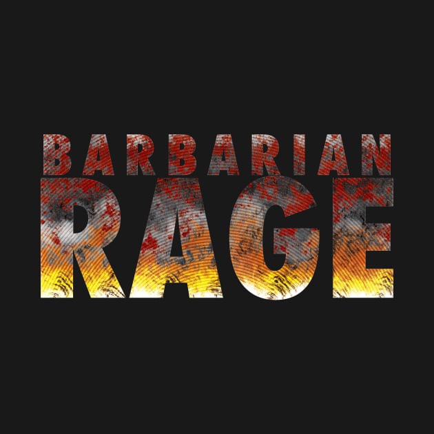 Barbarian Rage by KilburKilbur