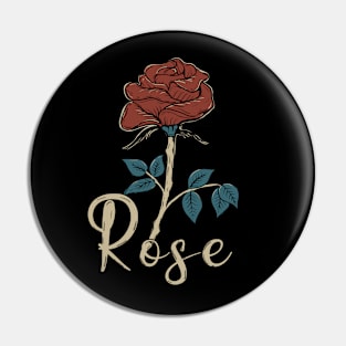 Lady  Rose Pin