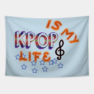 Kpop Is My Life Tapestry