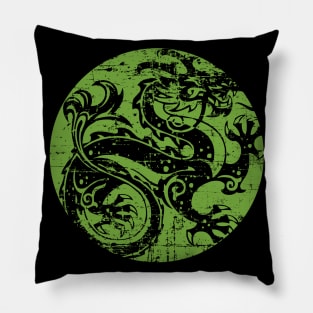 Jade Dragon Pillow