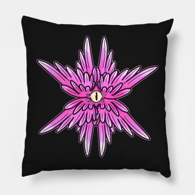 Purple angel Pillow by 2dsandy