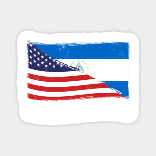 Proud Nicaragua Flag, Nicaragua gift heritage, Nicaraguan girl Boy Friend Nicaraguaense Magnet