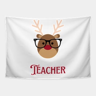 Teacher Holiday Cheer Tapestry