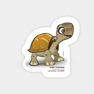 Galapagos Giant Tortoise Magnet