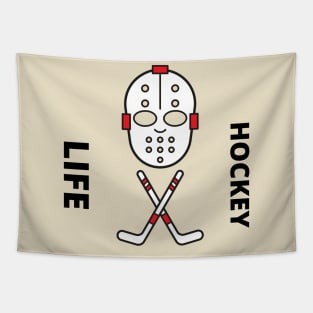 hockey player #hockey #sport T-Shirt Tapestry