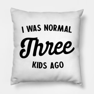 Normal 3 Kids Ago Pillow