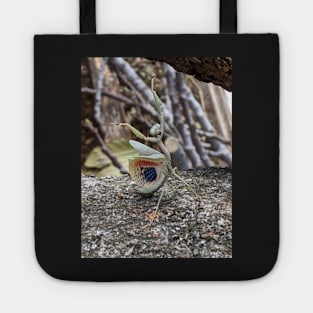 Splaying Mantis Tote