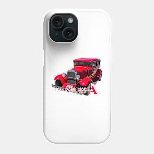 1930 Ford Model A Tudor Sedan Phone Case