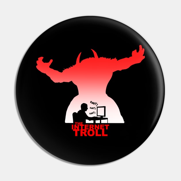 Funny Internet Troll Keyboard Warrior Social Media Addict Funny Meme Pin by BoggsNicolas