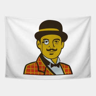 Hercule Poirot Tapestry