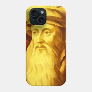 John Knox Golden Portrait | John Knox Artwork 9 Phone Case