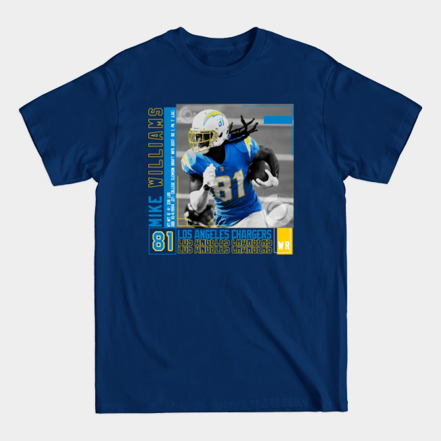 Disover Mike Williams Football Edit Tapestries Chargers - Mike Williams - T-Shirt