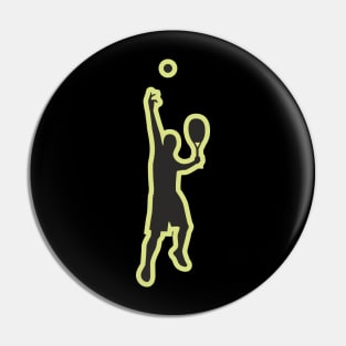 Tennis player Pin