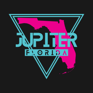 Jupiter Florida Retro Triangle FL T-Shirt