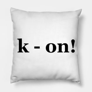 anime music k on k-on Pillow