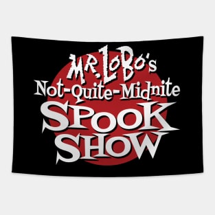 Mr. Lobo's Not-Quite-Midnite Spook Show Tapestry