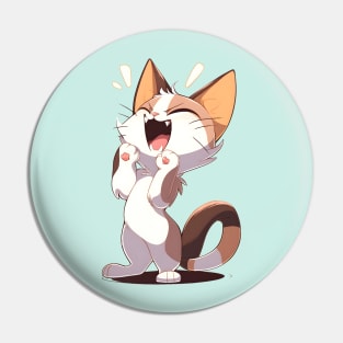 Hangry Paws Pin