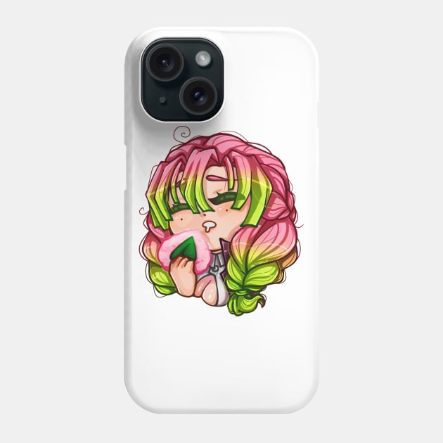 Kimetsu no yaiba - Mitsuri Kanroji 🍑 Phone Case by Anet Garol