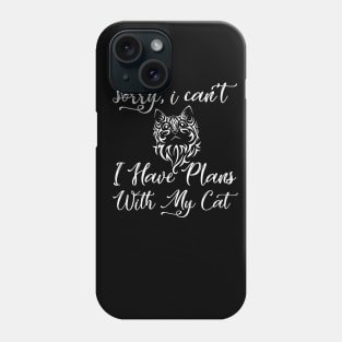 I Love My Cat Phone Case