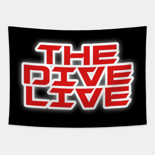 The Dive Live Tapestry by Feeding The Monster Pod