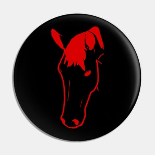 Horse Face Pin