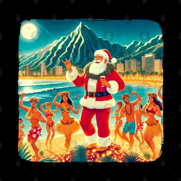 Hawaii Merry Christmas by Print&fun