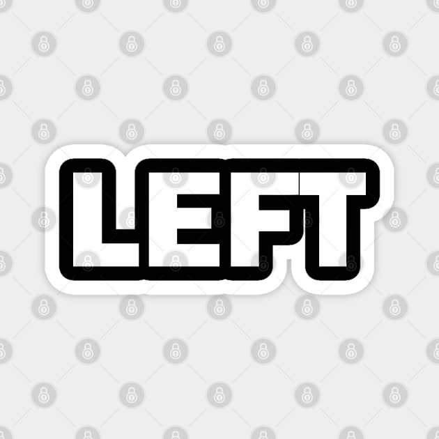 LEFT Magnet by mabelas