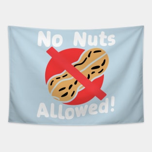 No Nuts Allowed!, Peanut Design Tapestry