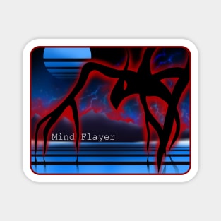 The Mind Flayer 80's poster Magnet