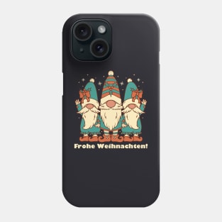 Merry Christmas in German Frohe Weihnachten! Phone Case