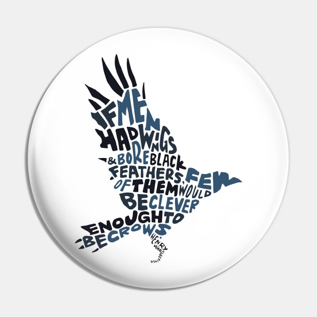 Clever Crow Pin by Wander On Words