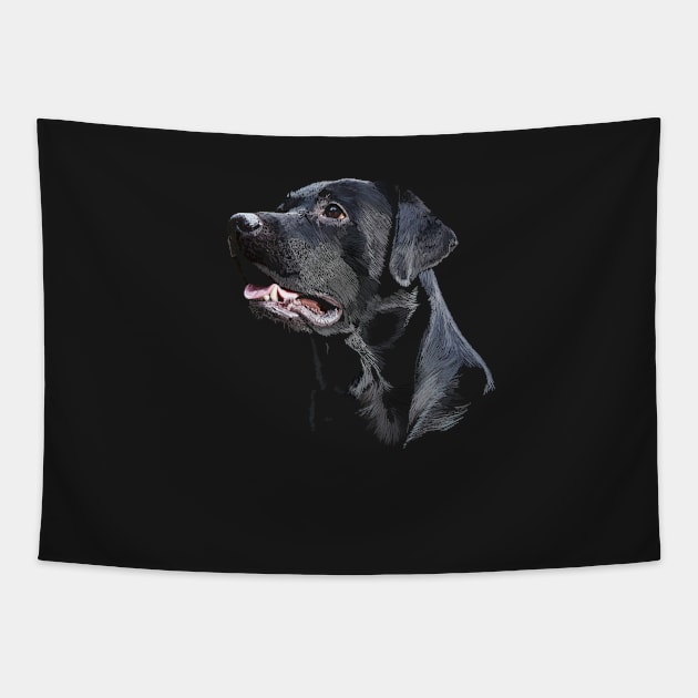 Labrador Tapestry by sibosssr