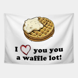 I love you a waffle lot! Tapestry