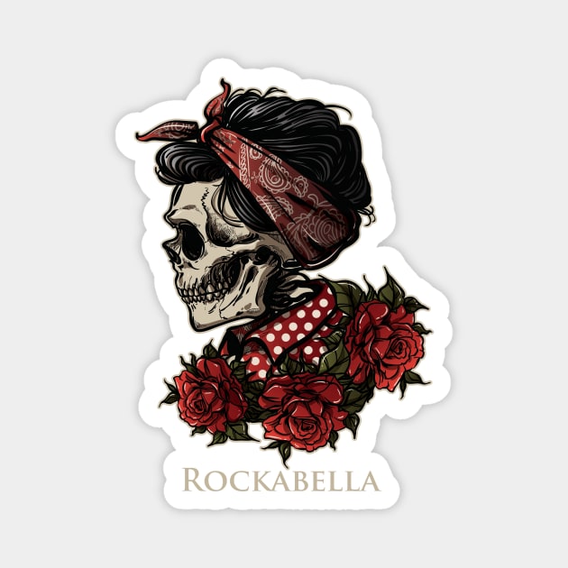 Rockabella Magnet by GermanStreetwear