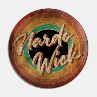 Nardo Wick Vintage Circle Art Pin